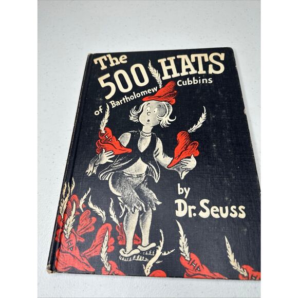 Dr. Seuss The 500 Hats of Bartholomew Cubbins. Vanguard Book Club, 1938 - Picture 1 of 5